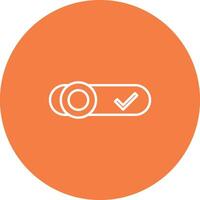 Toggle Icon Design Symbol vector