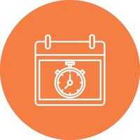 Timer Icon Design Symbol vector