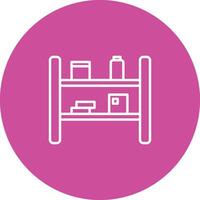 Shelves Icon Design Symbol vector