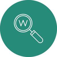 Keyword Icon Design Symbol vector