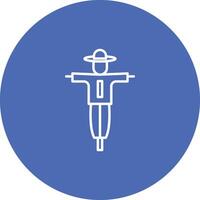 Scarecrow Icon Design Symbol vector