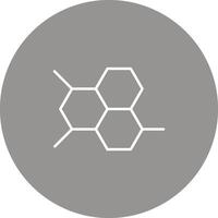 Molecular Icon Design Symbol vector