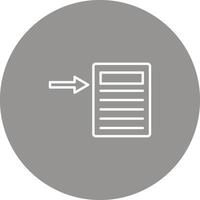 Headline Icon Design Symbol vector