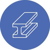 Steel Icon Design Symbol vector