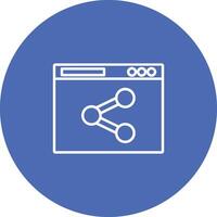 Share Icon Design Symbol vector