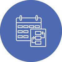 Plan Icon Design Symbol vector
