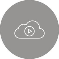 Streaming Icon Design Symbol vector