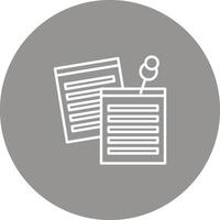 Sticky Notes Icon Design Symbol vector