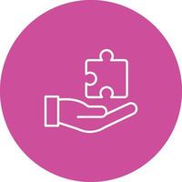Puzzle Icon Design Symbol vector