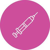 Injection Icon Design Symbol vector