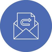 Reply Message Icon Design Symbol vector