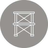 Scaffolding Icon Design Symbol vector