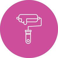Paint Roller Icon Design Symbol vector