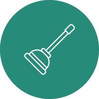 Plunger Icon Design Symbol vector