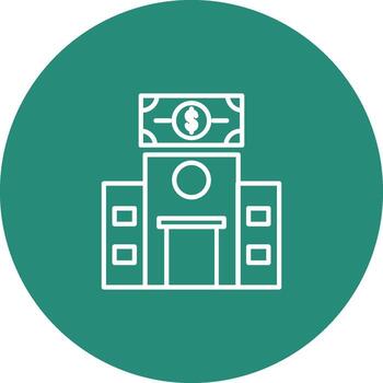 fijo activo icono diseño símbolo vector