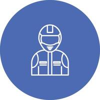 Racer Icon Design Symbol vector