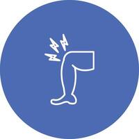 Pain Icon Design Symbol vector