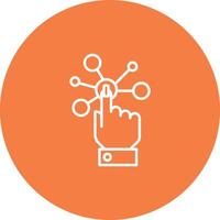 Interaction Icon Design Symbol vector