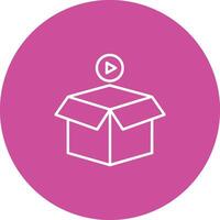 Package Icon Design Symbol vector