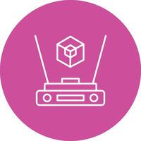 Hologram Icon Design Symbol vector