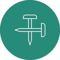 Nails Icon Design Symbol vector