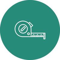 Measure Tape Icon Design Symbol vector