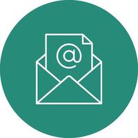 Mail Icon Design Symbol vector
