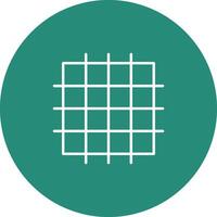 Grid Icon Design Symbol vector