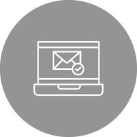Mailing Icon Design Symbol vector