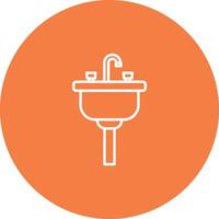 Sink Icon Design Symbol vector