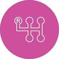 Gearshift Icon Design Symbol vector