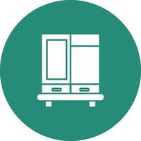 Wardrobe Icon Design Symbol vector