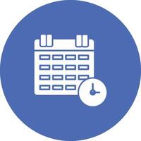 Work Schedule Icon Design Symbol vector