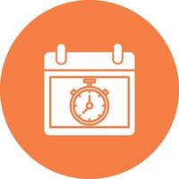 Timer Icon Design Symbol vector