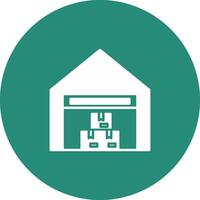 Warehouse Icon Design Symbol vector