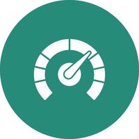 Speed Test Icon Design Symbol vector