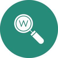 Keyword Icon Design Symbol vector