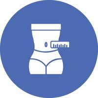 Waist Icon Design Symbol vector