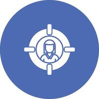 Target Icon Design Symbol vector