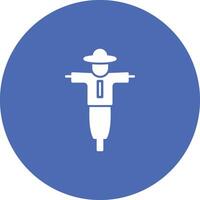 Scarecrow Icon Design Symbol vector