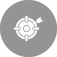 Target Icon Design Symbol vector