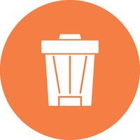 Trash Can Icon Design Symbol vector