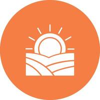 Sunrise Icon Design Symbol vector