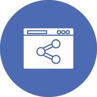 Share Icon Design Symbol vector