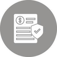 Liability Icon Design Symbol vector