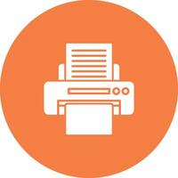 Printer Icon Design Symbol vector