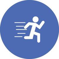 Running Icon Design Symbol vector