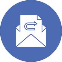 Reply Message Icon Design Symbol vector