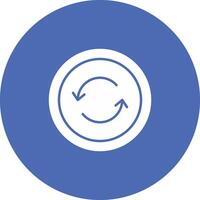 Refresh Icon Design Symbol vector