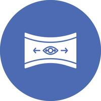 Panoramic View Icon Design Symbol vector